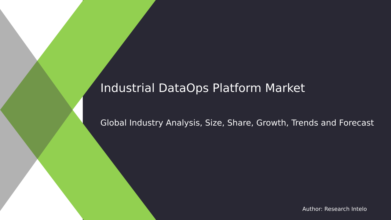 Industrial DataOps Platform Market Research Report 2033