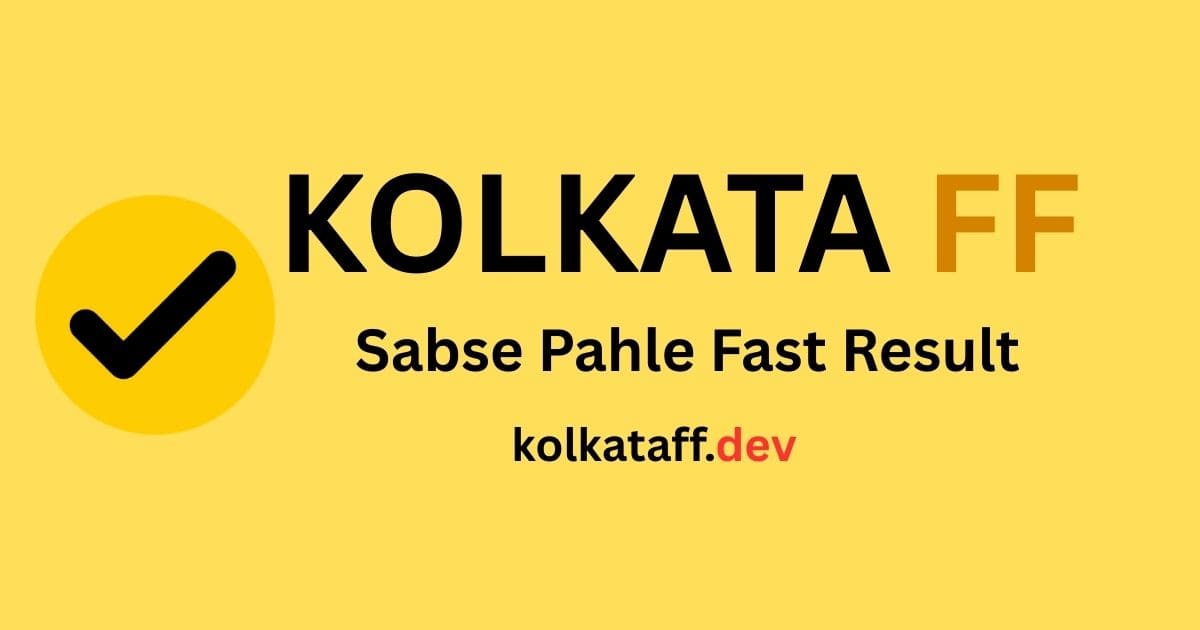 Kolkata FF Result Today LIVE ❤️ (3 July 2026) Fatafat Tips & Patti Chart